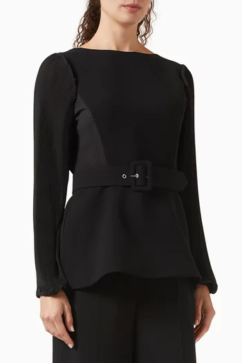 بلوزة بحزام