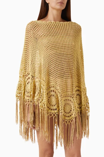 Mia Crochet Poncho