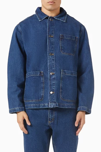 Gove Chore Jacket in Denim