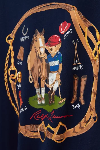 Graphic-print T-shirt in Cotton