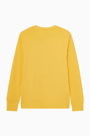 Graphic-print T-shirt in Cotton