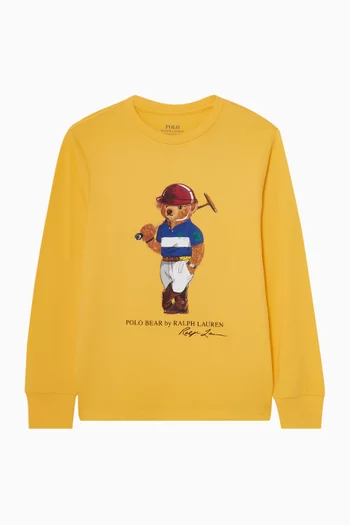 Graphic-print T-shirt in Cotton