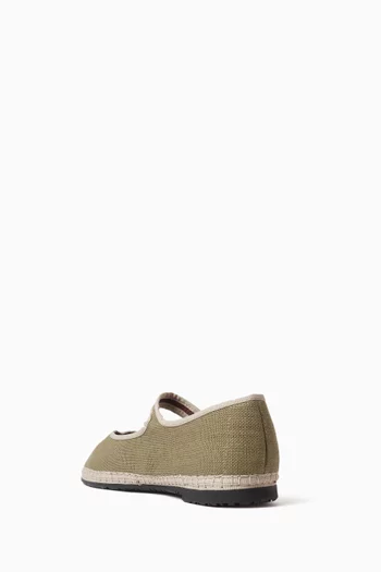 Ishmael Mary Jane flats in Linen