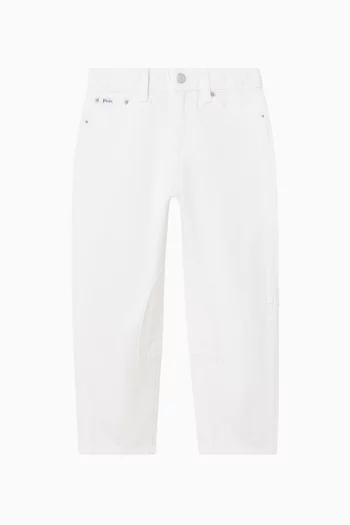 بنطال منسوج مريح 