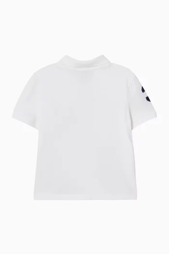 Logo Polo T-shirt in Cotton