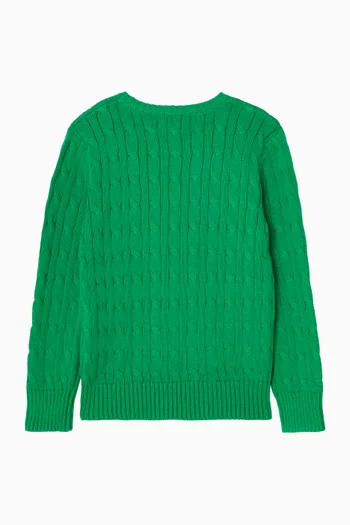 سترة بغرزة الضفيرة