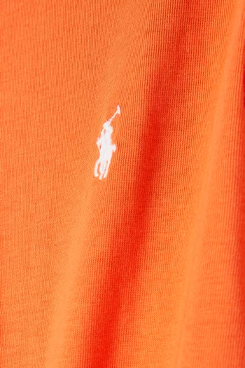 تي شيرت بشعار لاعب البولو على الحصان قطن