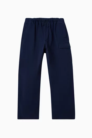 بنطال كارغو بقصة ساق مستقيمة 