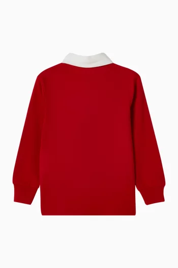 قميص رغبي بطبعة 