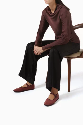 MARY JANE UPPER COTTON VELVET WITH LINING COTTON WITH STRAP AND IRON BUCKLE DETAIL AND RUBBER SOLE:Pink:39|219077646