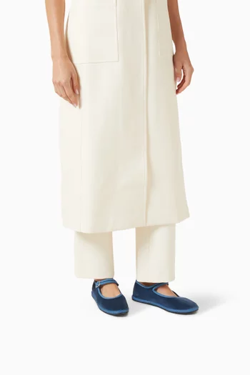 MARY JANE UPPER COTTON VELVET WITH LINING COTTON WITH STRAP AND IRON BUCKLE DETAIL AND RUBBER SOLE:Blue:36|219077674