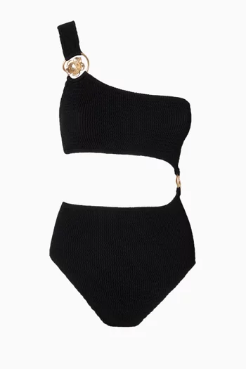 Hibiscus Maillot One-piece Swimsuit