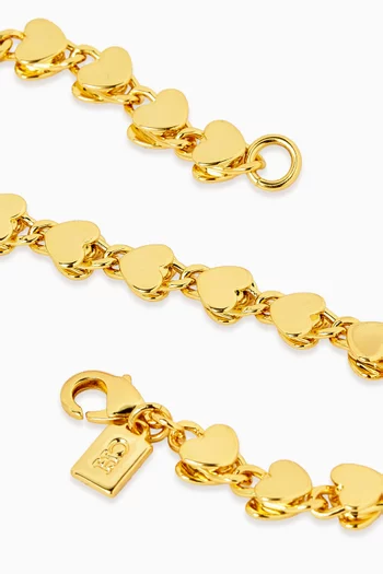 Lovers Bracelet in 18kt Gold-plated Brass