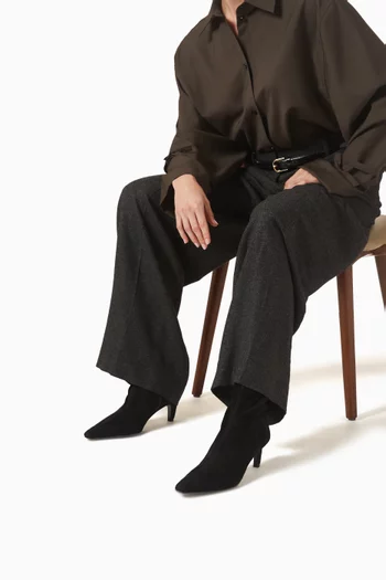 Cave 60 Ankle Boots in Suede