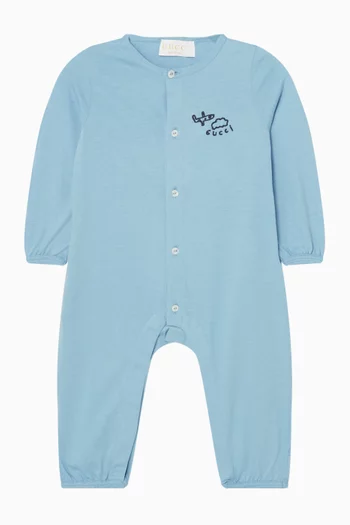 رومبر مطرز قطن