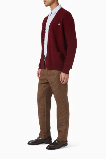 حذاء سهل الارتداء بحلية لجام حصان جلد