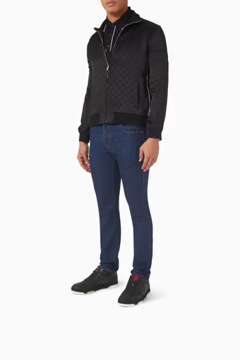 سنيكرز ريويب بشعار حرفي GG جلد