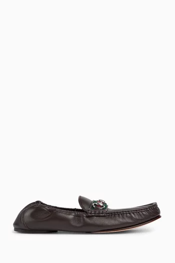 حذاء سهل الارتداء 1953 بحلية لجام حصان جلد