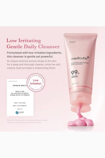 PDRN Whip Cleanser, Cleansing Foam for Pore Care & Uneven Skin Tone, 120g