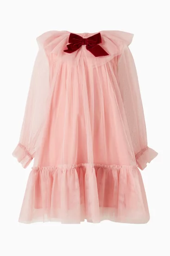 Bow Dress in Tulle