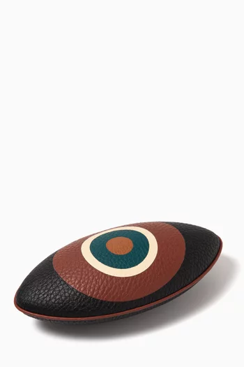 Evil Eye Talisman Object in Leather