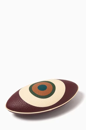 Evil Eye Talisman Object in Leather