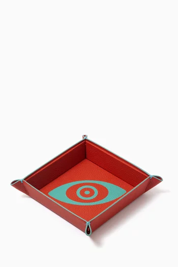Vide Poche Talisman Tray in Leather