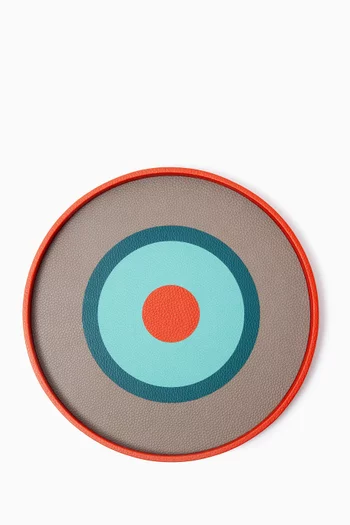 Apple of My Eye Tray in Leather