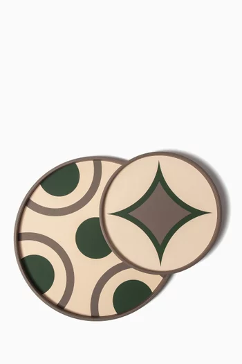 Mosaic Tray in Leather