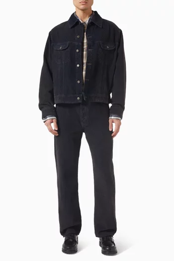 Derby Double Dye Trucker Jacket in Corduroy