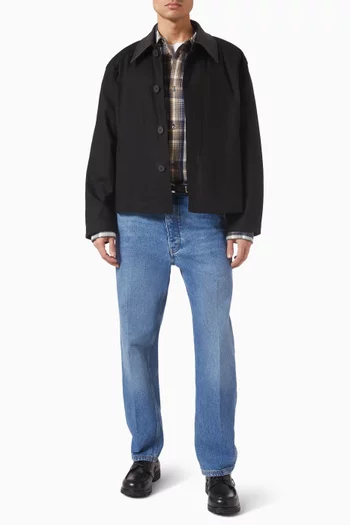 Windslow Creased Cowboy Jeans in Denim
