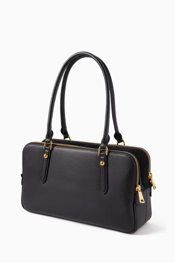 حقيبة بوسطن متوسطة جلد