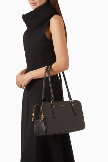 Medium Boston Bag in Leather