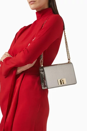 1927 Crossbody Bag in Metallic Leather