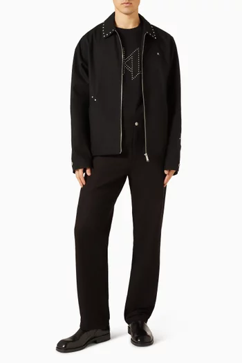 DNA Studded T-shirt in Cotton