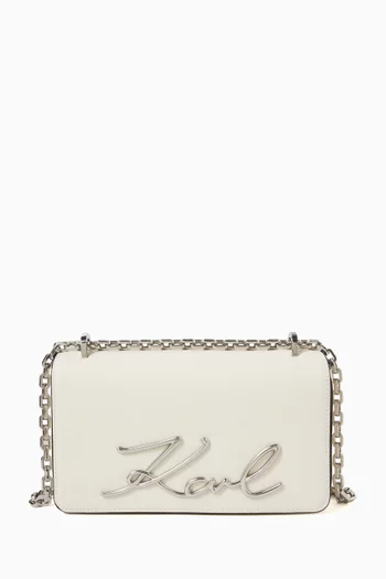 حقيبة كتف كيه/سجنتشر 2.0 بتصميم رفيع جلد