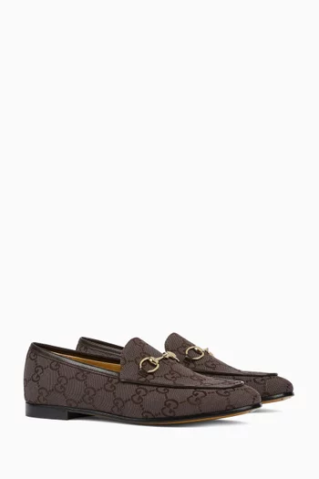 Jordaan Loafers in GG Canvas