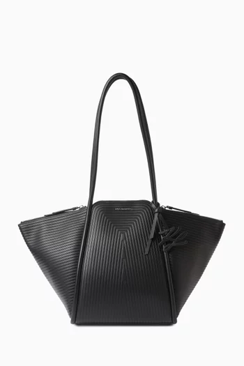 K/Wellen Tote Bag in Faux Leather