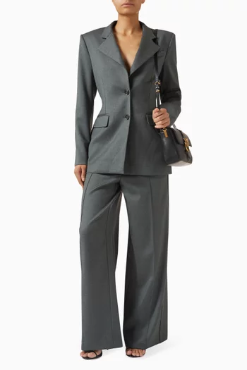 جاكيت فاوستا صوف فلانيل