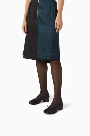 Tabi 30 Ballet Flats in Satin