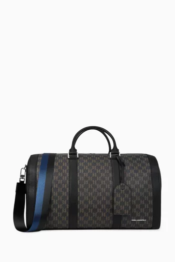 K/Monogram Weekender Bag in Canvas