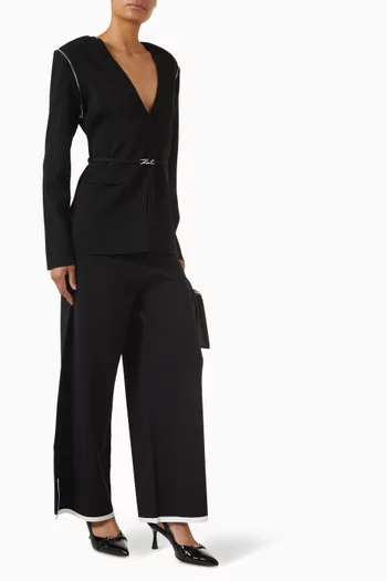 Transformer Knit Cardigan in Viscose Blend