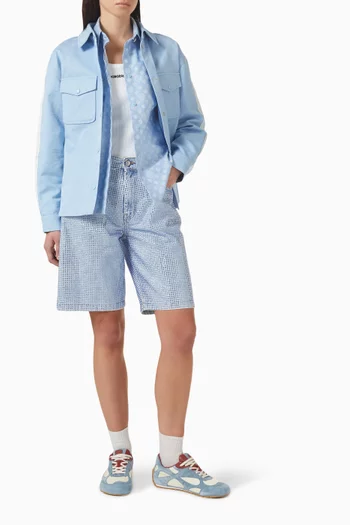 Monogram Shirt in Cotton