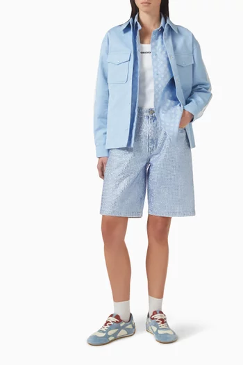 Monogram Shirt in Cotton