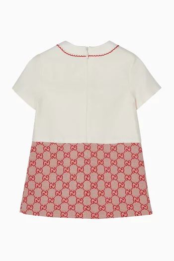 GG Monogram Dress in Cotton