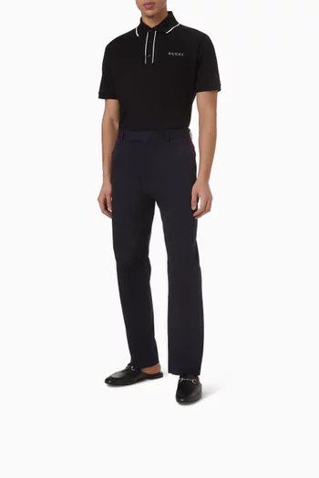 حذاء مفتوح من الخلف بحلية لجام الحصان جلد