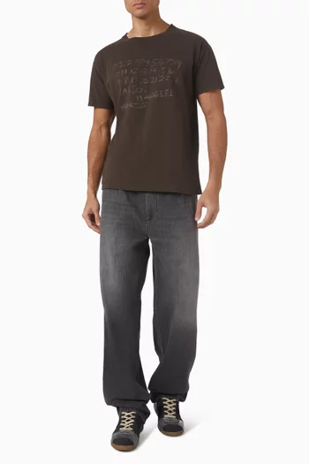 Numerical T‑shirt in Cotton