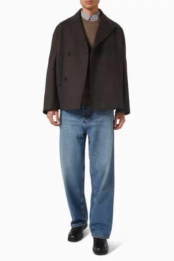 Rider Straight-leg Jeans in Denim