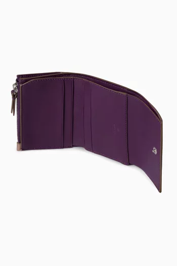 محفظة مارمونت ميني بشعار حرفي GG جلد لامع