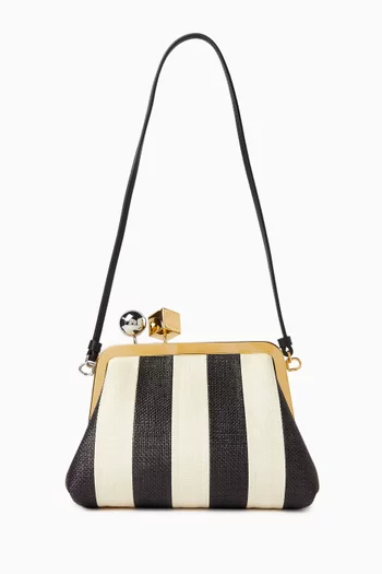 Le Berlingot Clutch in Canvas